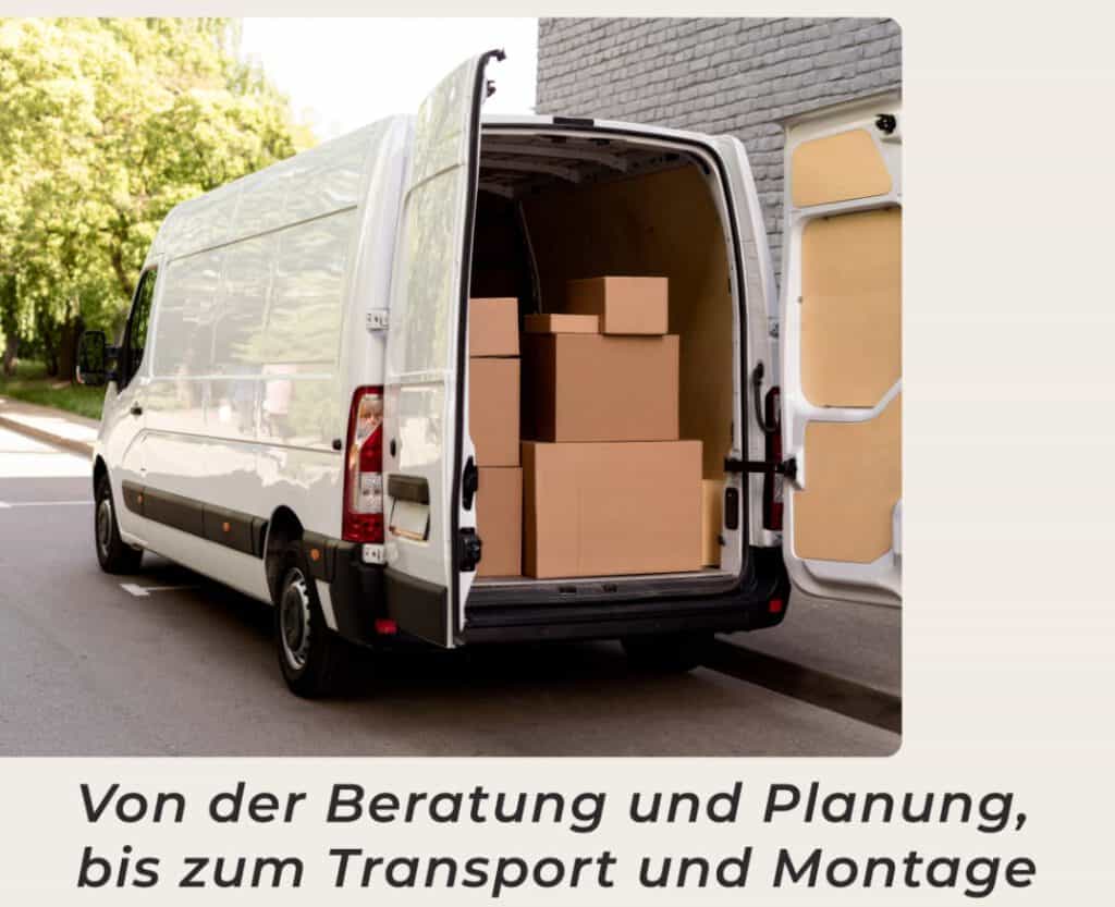 Umzugsfirma Berlin mit Lieferwagen